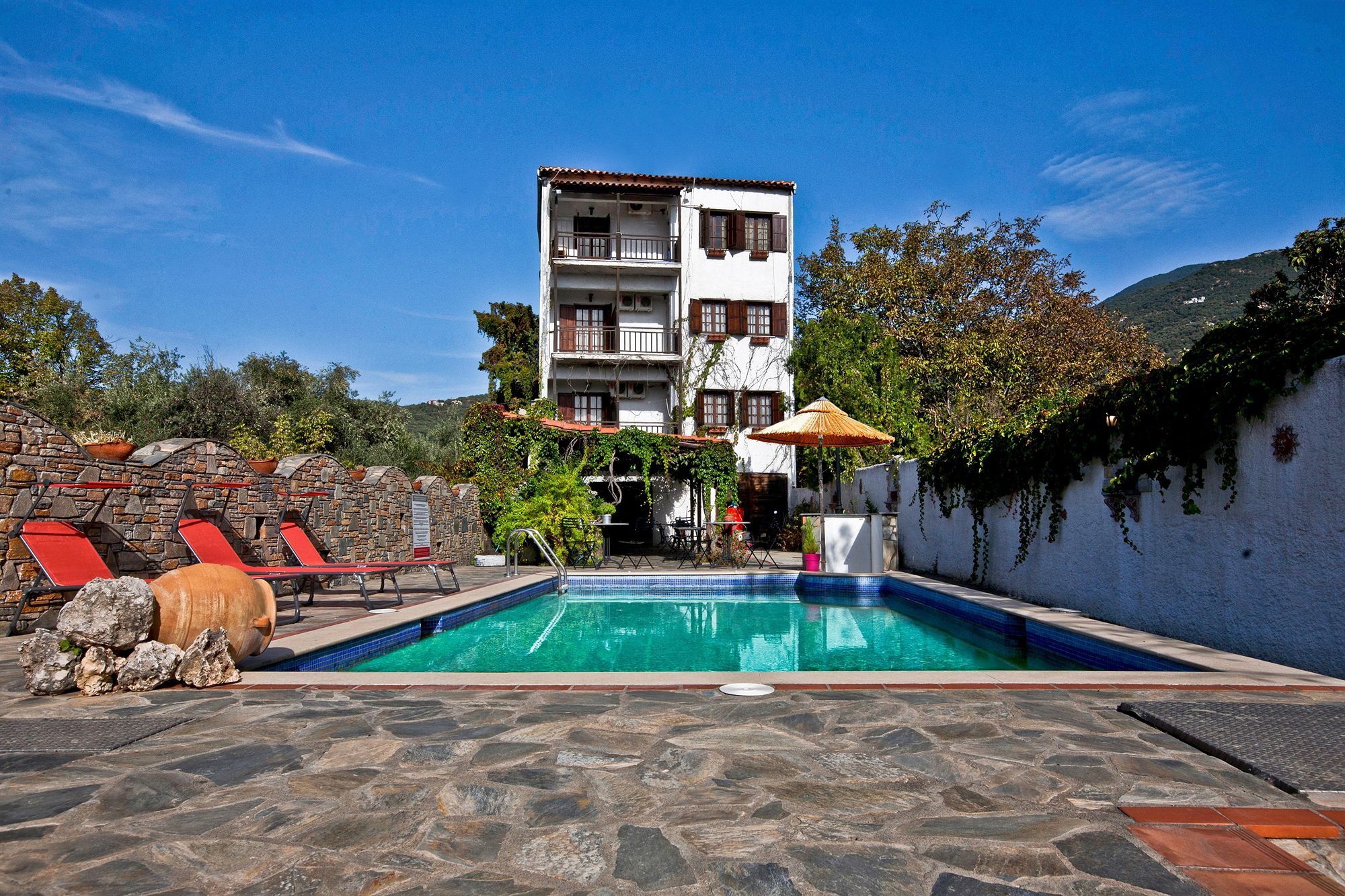 Seranides Boutique Hotel Kato Gatzea Exterior foto